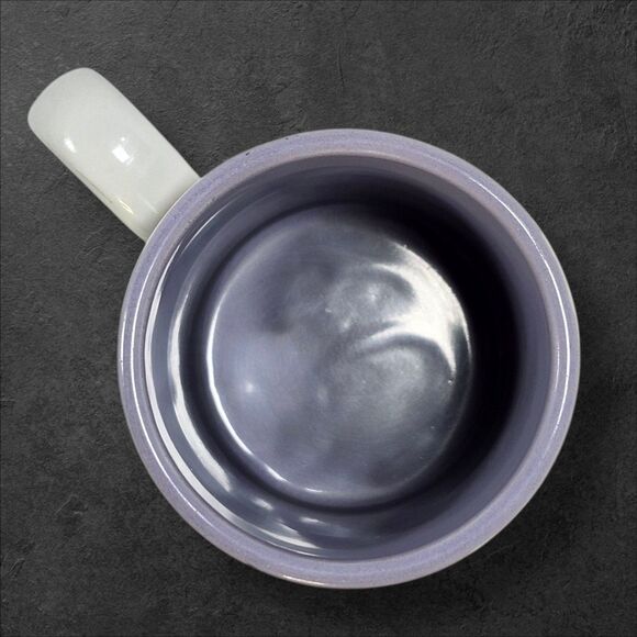 Vintage Disney Mulan Ceramic Mug 1990s Made in USA Princess Collectible Purple - Picture 4 of 7